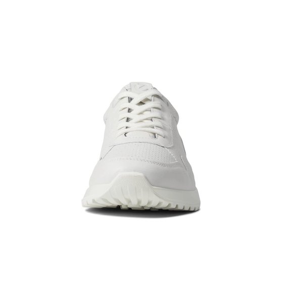 Ecco Men's Astir Lite Lace Up Leather Sneaker Fluidform Comfort Footbed White - Picture 5 of 8